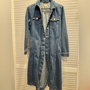 VTG gap fall 2017 denim dress/jacket